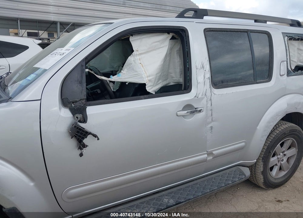 2012 NISSAN PATHFINDER SV VIN: 5N1AR1NN5CC601987
