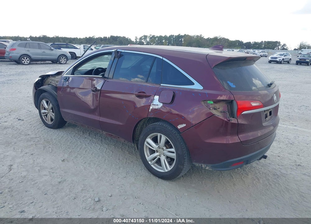2015 ACURA RDX VIN: 5J8TB3H55FL016079