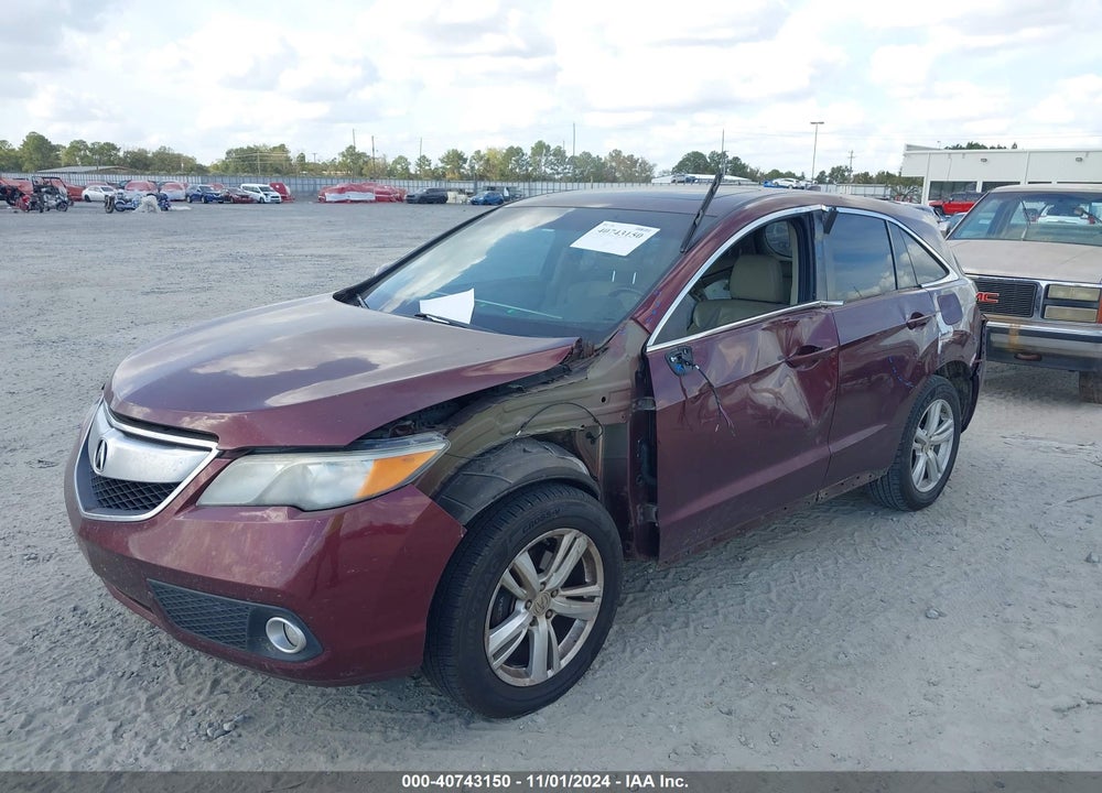 2015 ACURA RDX VIN: 5J8TB3H55FL016079