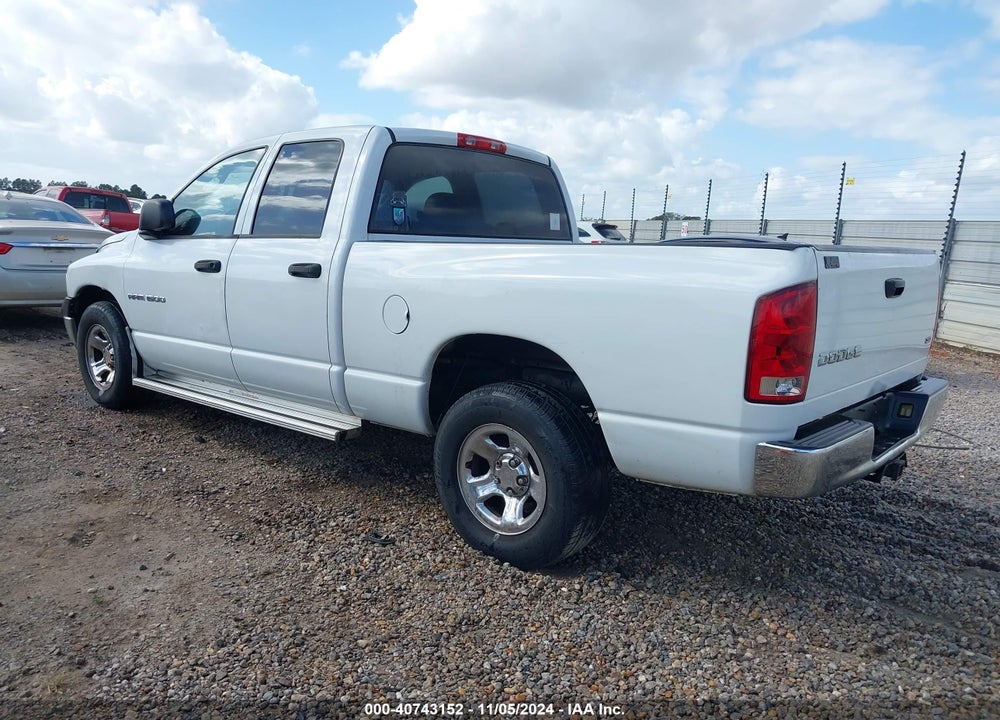 2003 DODGE RAM 1500 SLT/LARAMIE VIN: 1D7HA18N83S336340