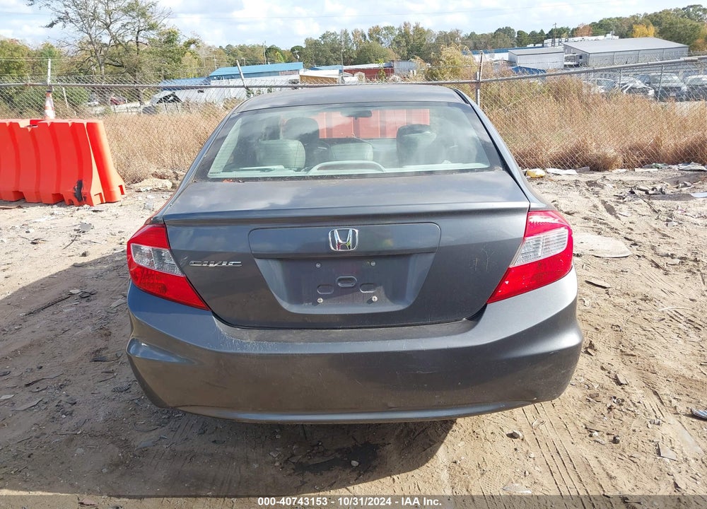 2012 HONDA CIVIC EX-L VIN: 2HGFB2F92CH331458