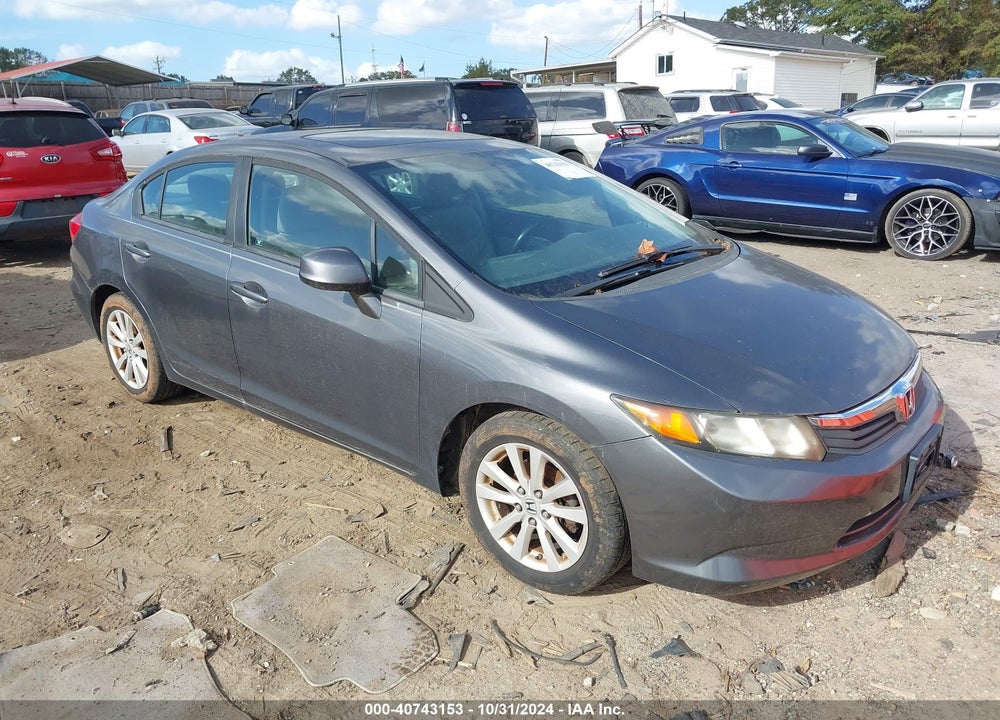 2012 HONDA CIVIC EX-L VIN: 2HGFB2F92CH331458