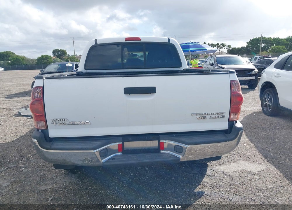 2008 TOYOTA TACOMA PRERUNNER V6 VIN: 3TMJU62N38M056981