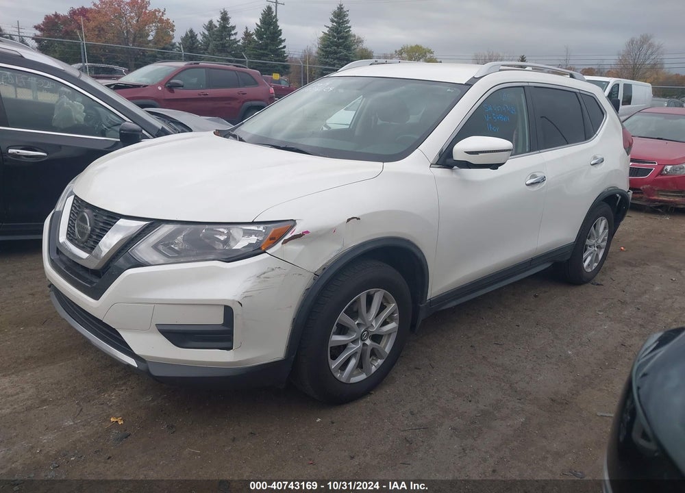2018 NISSAN ROGUE SV VIN: KNMAT2MV3JP548614