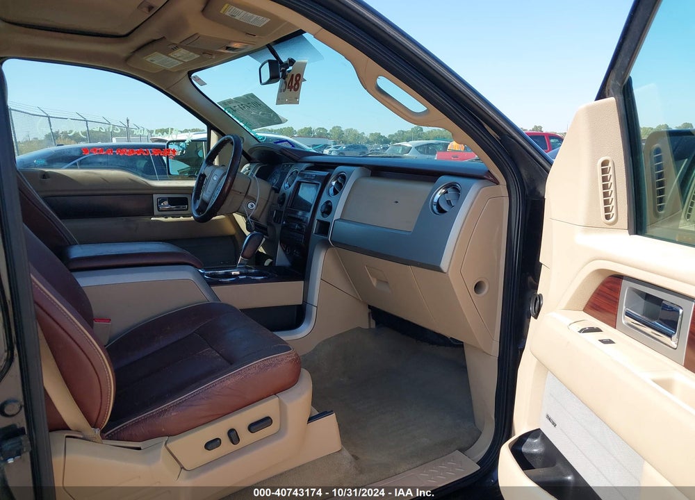 2012 FORD F-150 KING RANCH VIN: 1FTFW1CTXCKD47249