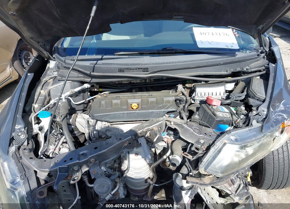 2012 HONDA CIVIC LX VIN: 19XFB2F58CE372085