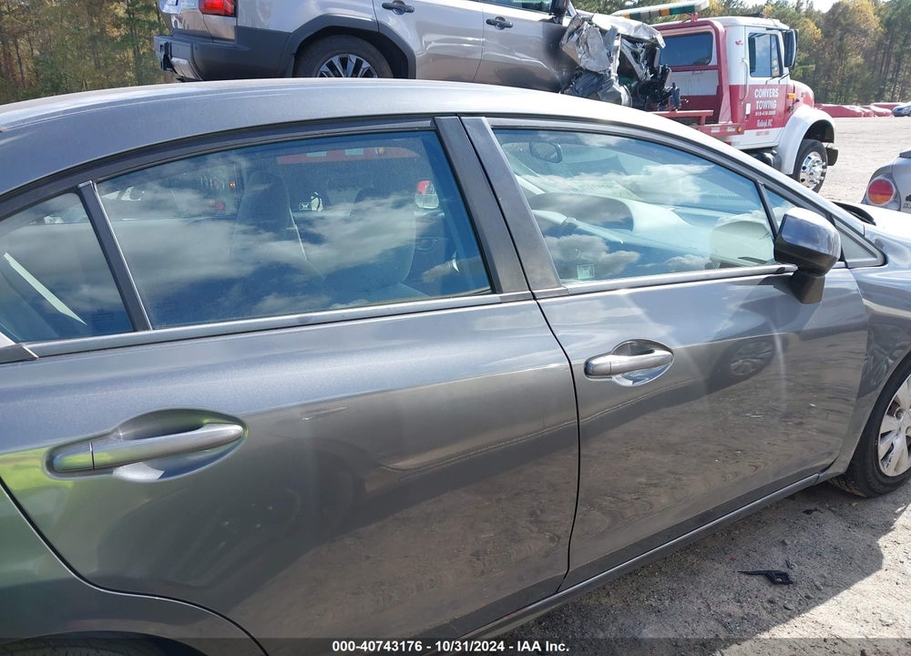 2012 HONDA CIVIC LX VIN: 19XFB2F58CE372085