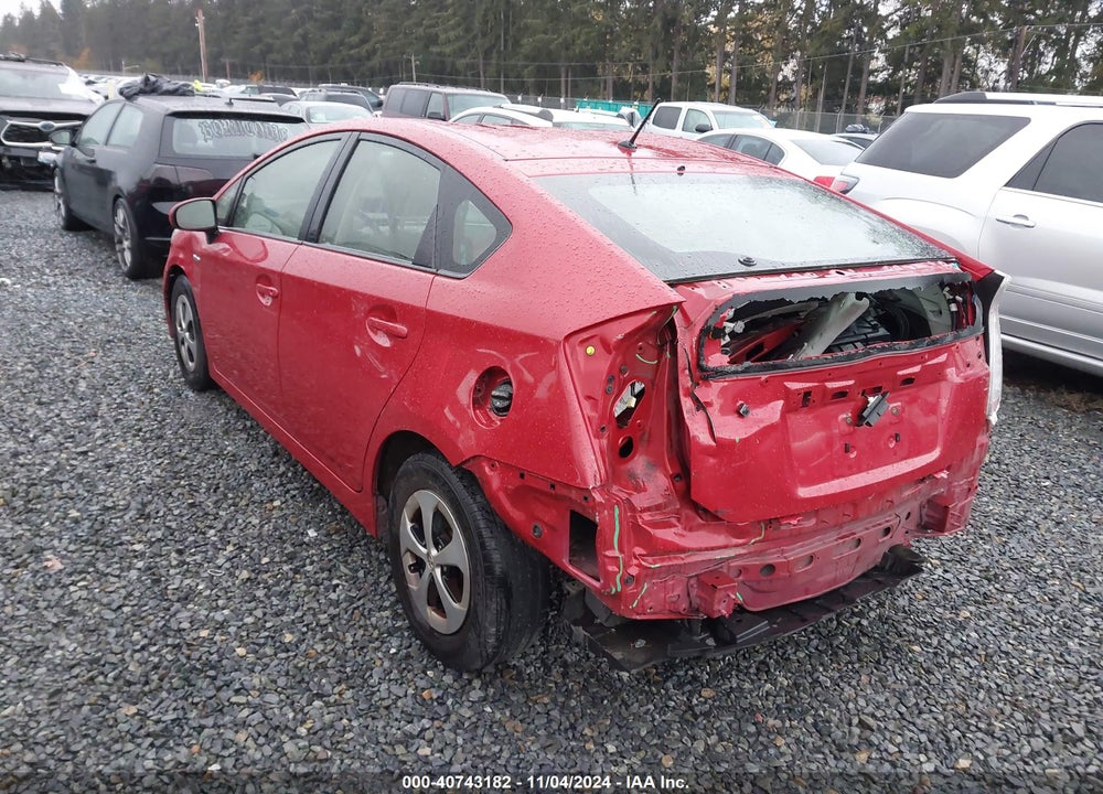 2015 TOYOTA PRIUS TWO VIN: JTDKN3DU0F0468554