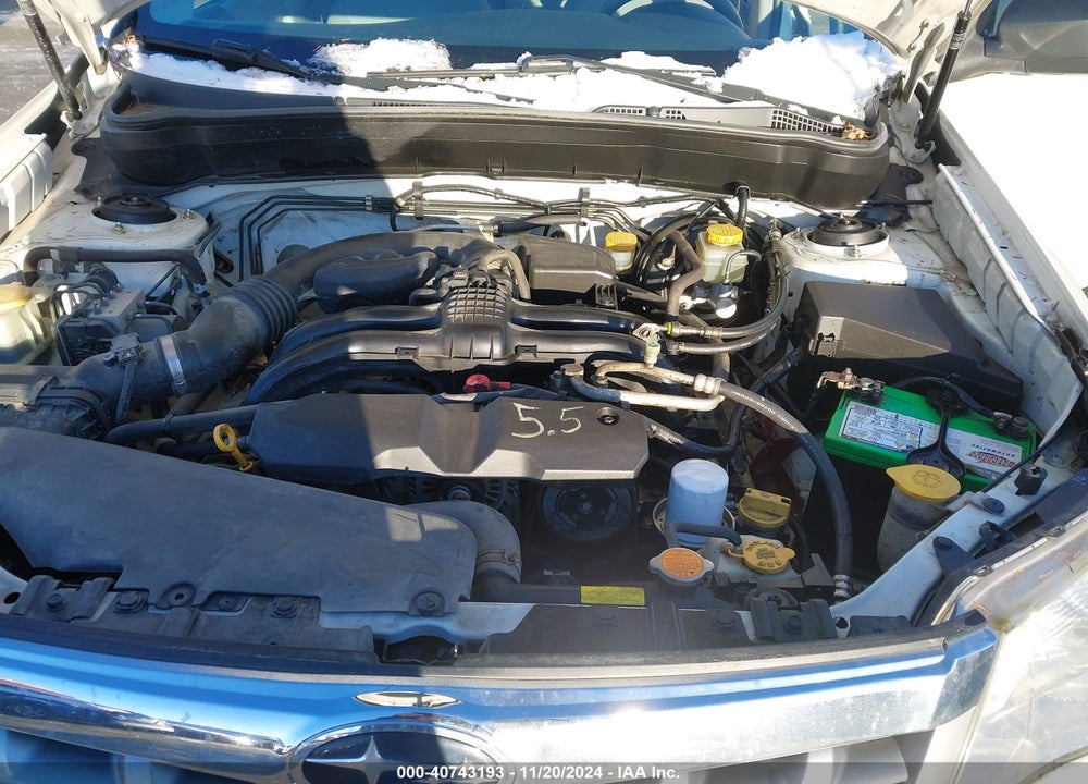 2013 SUBARU FORESTER 2.5X VIN: JF2SHAAC7DG407425