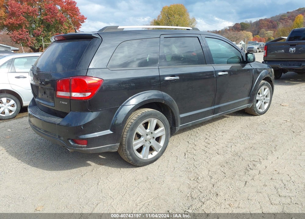 2013 DODGE JOURNEY CREW VIN: 3C4PDDDG7DT504667