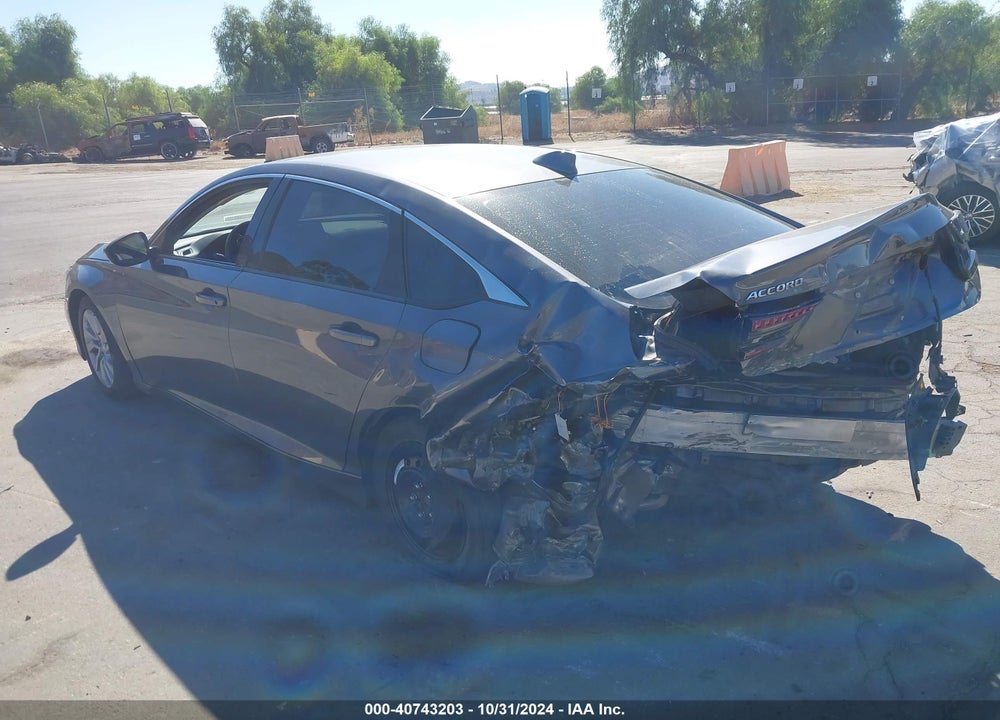 2020 HONDA ACCORD LX VIN: 1HGCV1F13LA102073