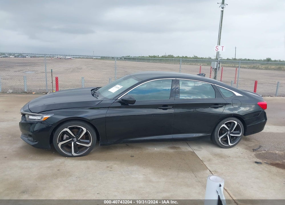 2022 HONDA ACCORD SPORT VIN: 1HGCV1F3XNA025416