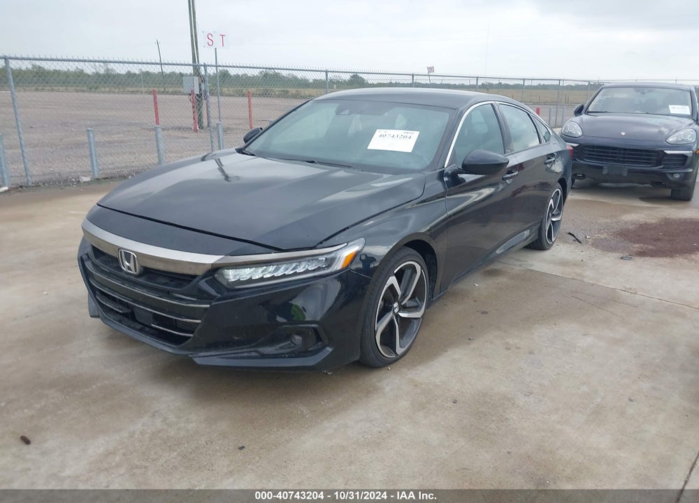 2022 HONDA ACCORD SPORT VIN: 1HGCV1F3XNA025416