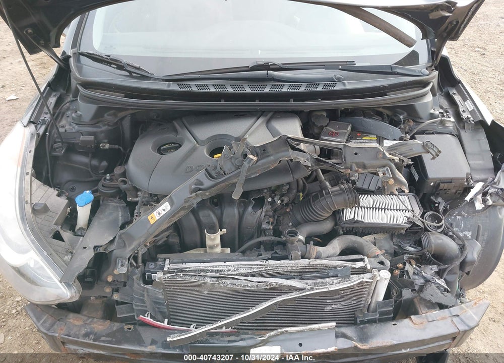 2013 HYUNDAI ELANTRA GLS VIN: KMHDH4AE3DU547995