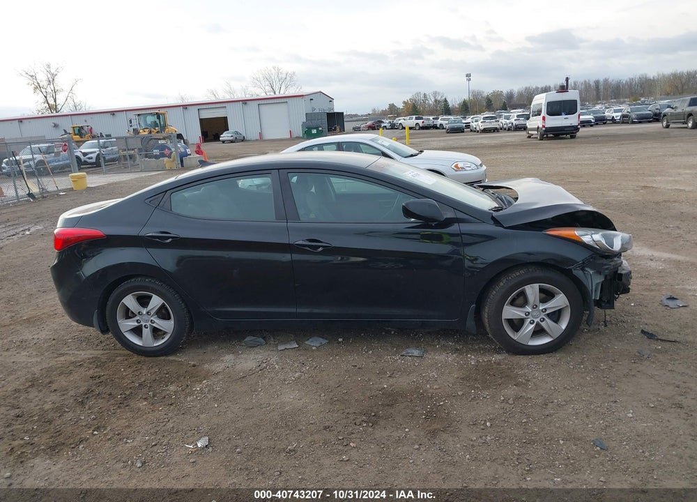 2013 HYUNDAI ELANTRA GLS VIN: KMHDH4AE3DU547995
