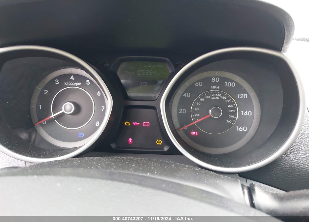 2013 HYUNDAI ELANTRA GLS VIN: KMHDH4AE3DU547995