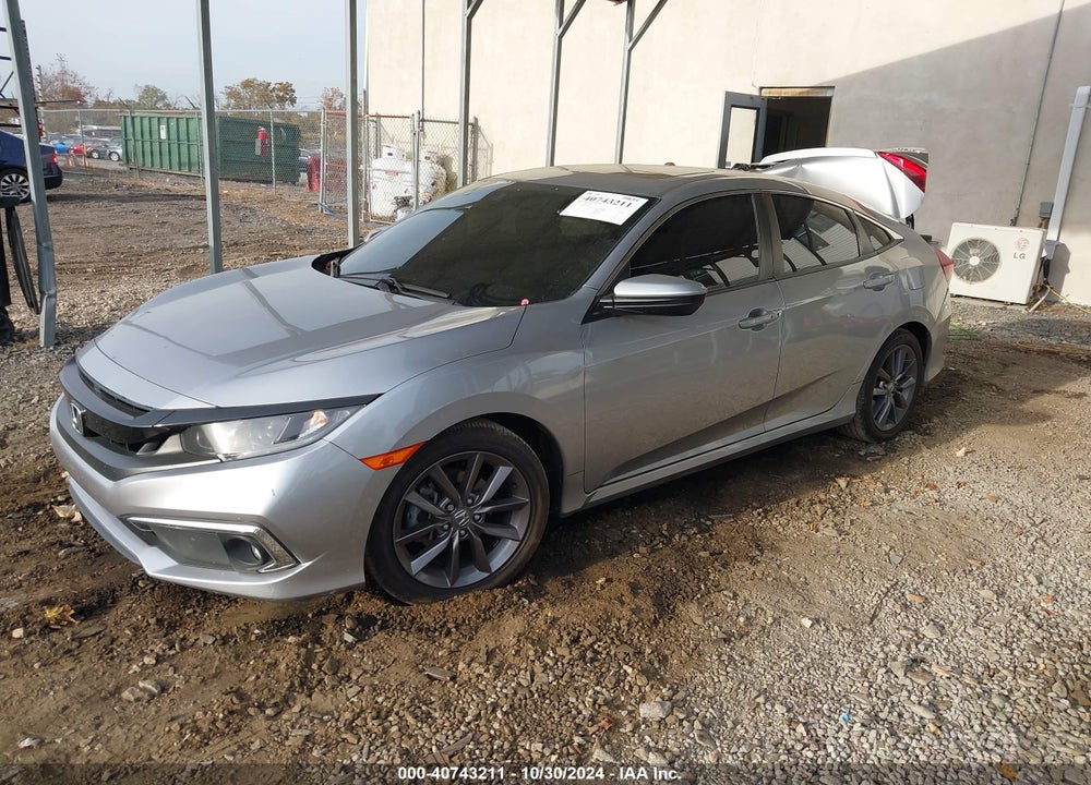 2019 HONDA CIVIC EX VIN: 19XFC1F30KE214084
