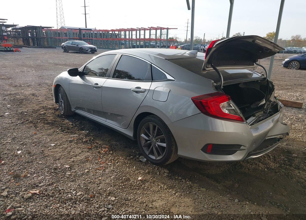 2019 HONDA CIVIC EX VIN: 19XFC1F30KE214084