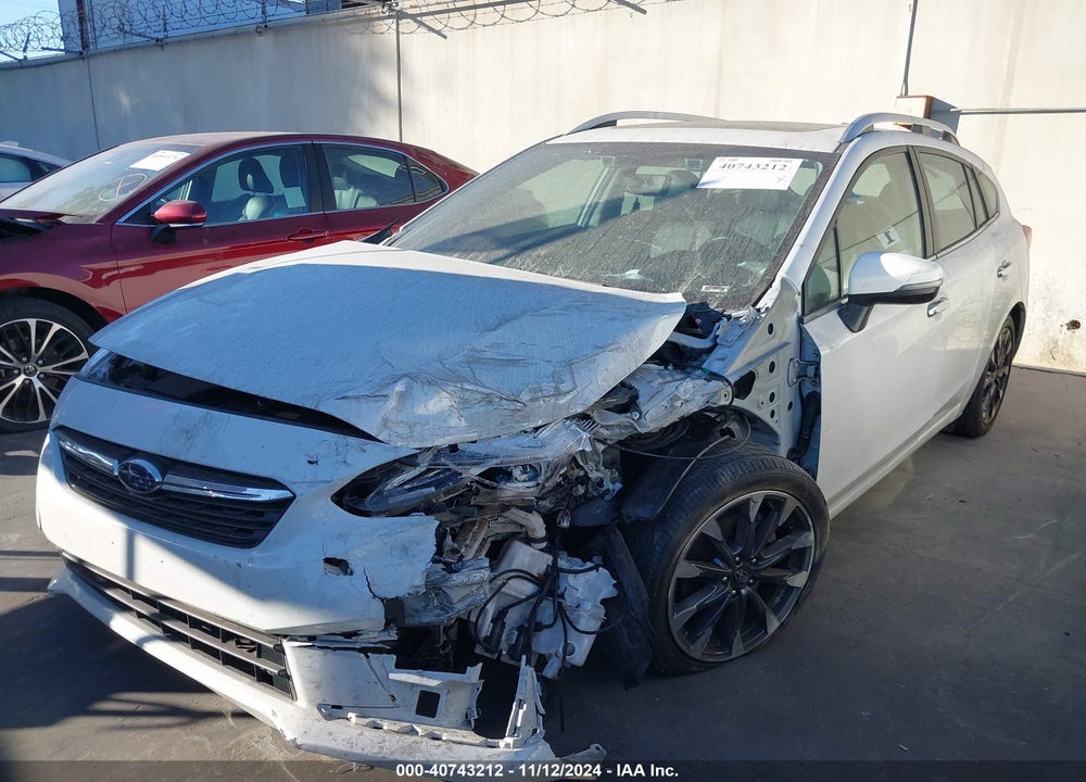 2022 SUBARU IMPREZA LIMITED 5-DOOR VIN: 4S3GTAU62N3716236