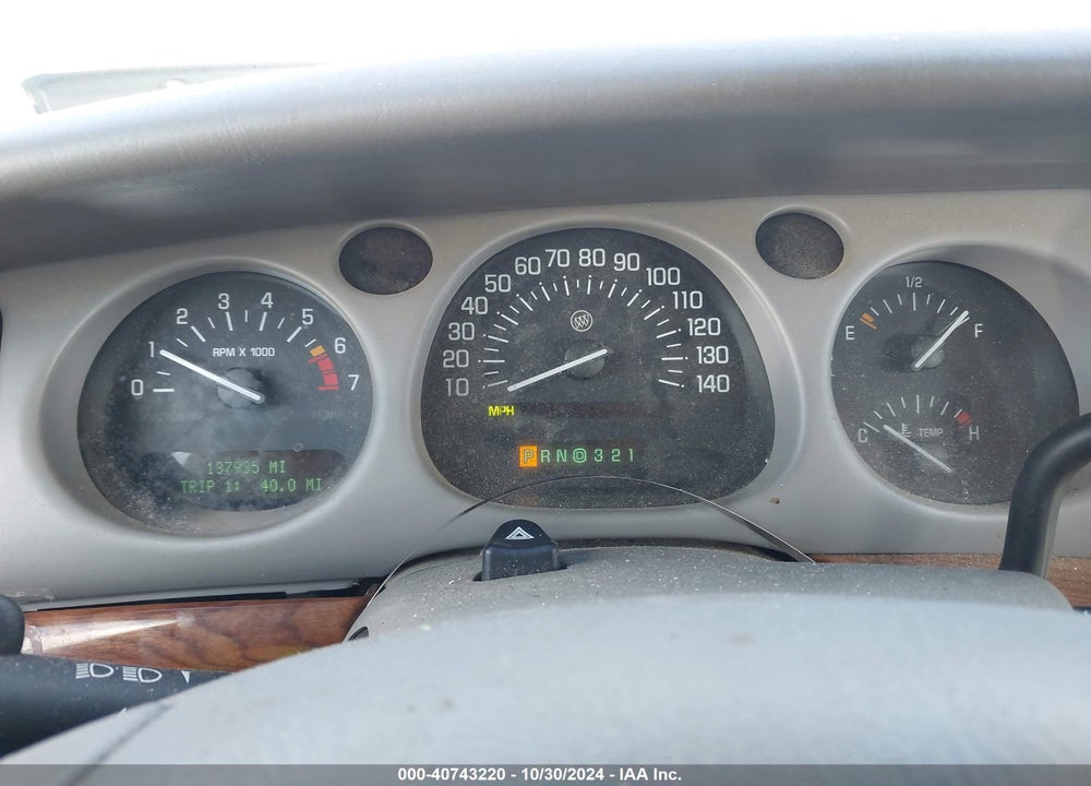 2001 BUICK LESABRE CUSTOM VIN: 1G4HP54K214181731