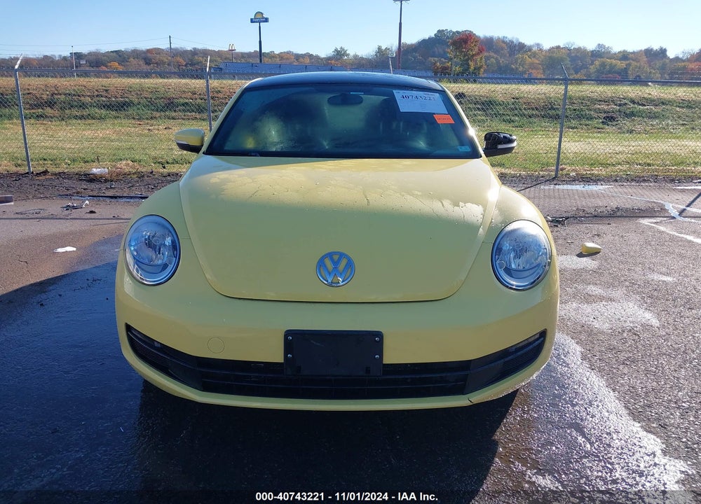 2012 VOLKSWAGEN BEETLE 2.5L VIN: 3VWJP7AT5CM610296