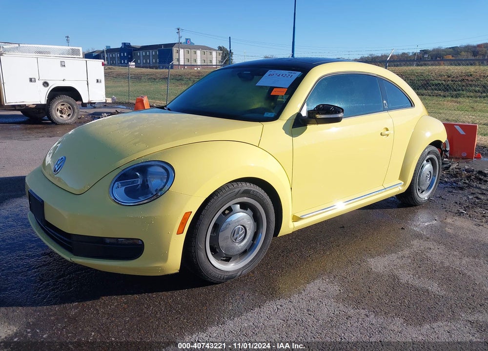 2012 VOLKSWAGEN BEETLE 2.5L VIN: 3VWJP7AT5CM610296