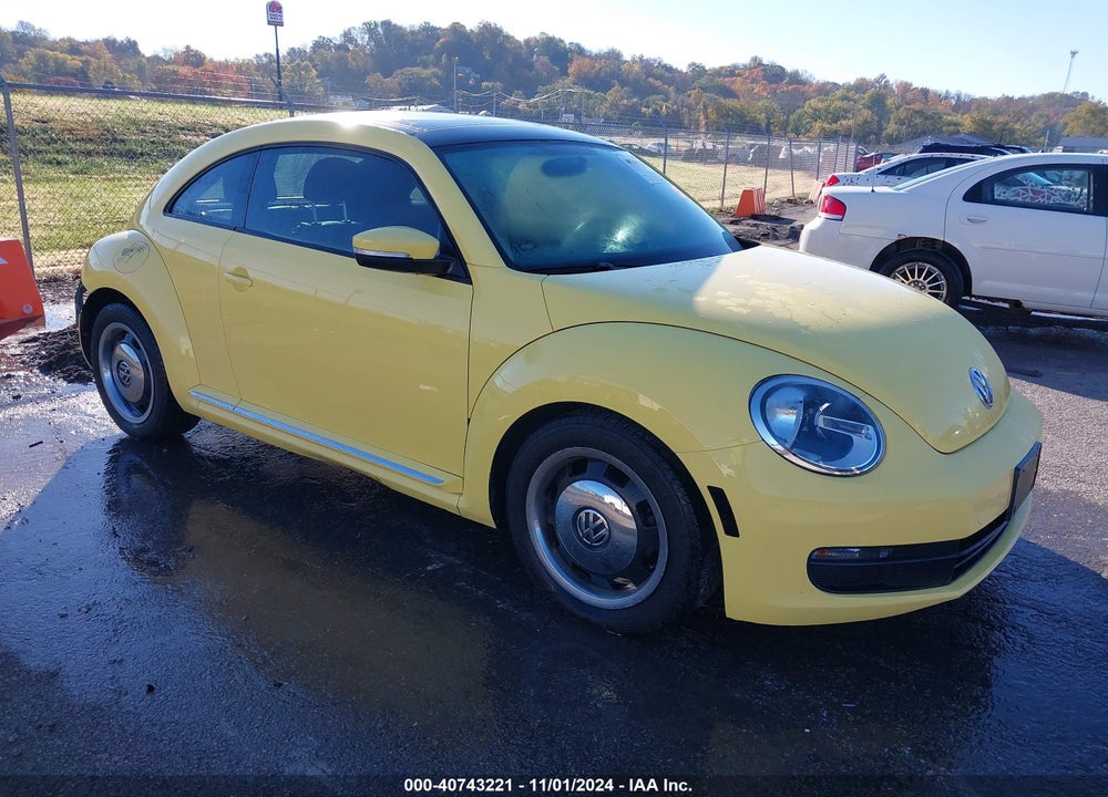 2012 VOLKSWAGEN BEETLE 2.5L VIN: 3VWJP7AT5CM610296