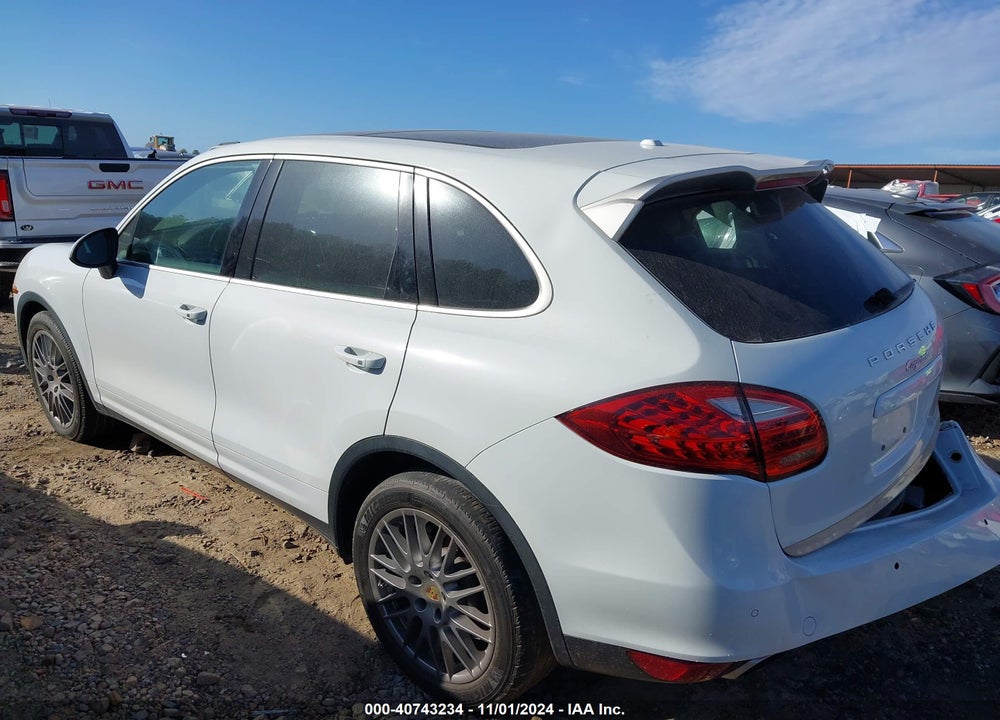 2014 PORSCHE CAYENNE PLATINUM EDITION VIN: WP1AA2A20ELA92079