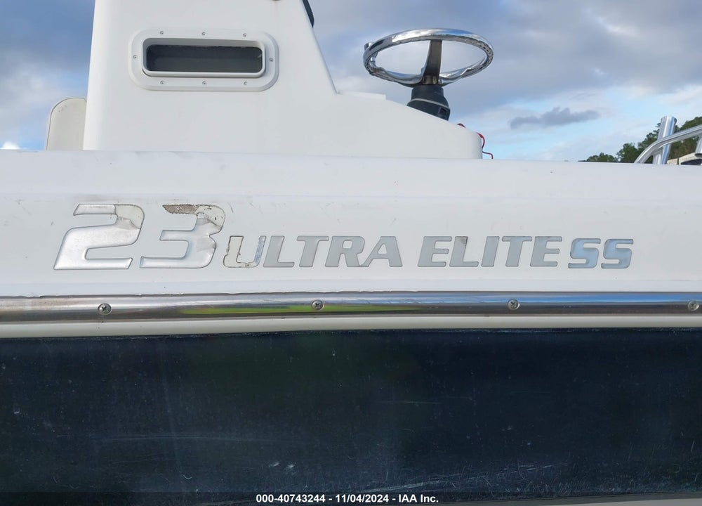 2012 CAROLINA SKIFF FISHING BOAT VIN: EKHX0058I112