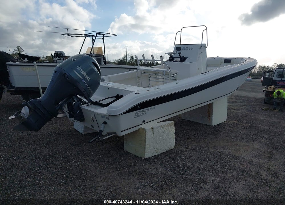 2012 CAROLINA SKIFF FISHING BOAT VIN: EKHX0058I112