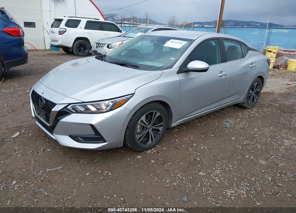 2021 NISSAN SENTRA SV XTRONIC CVT VIN: 3N1AB8CV6MY219001