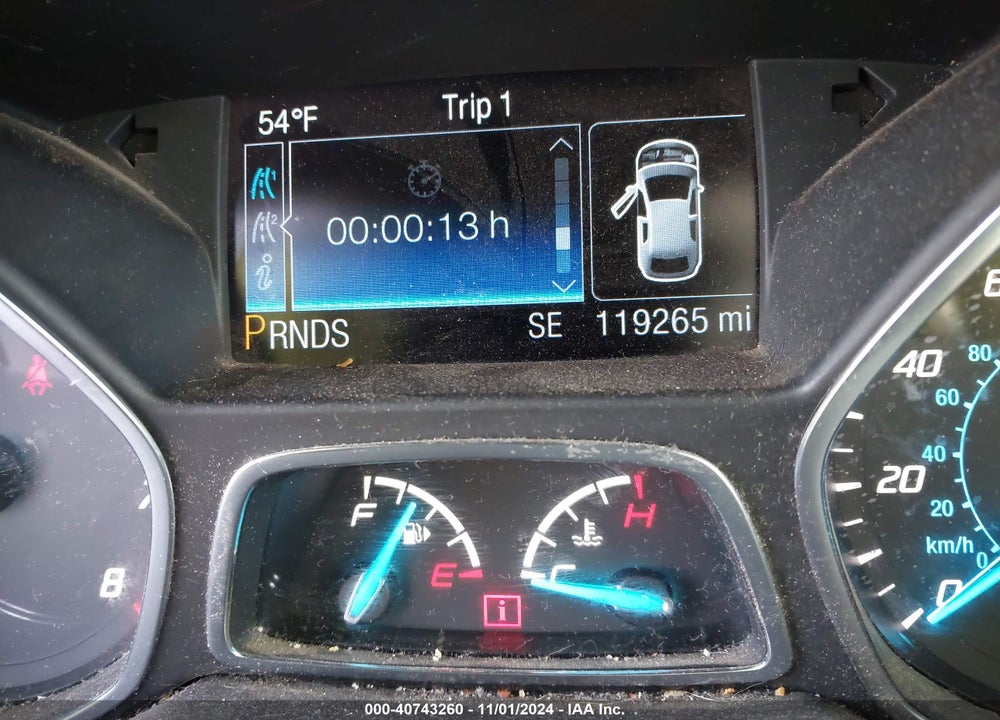 2013 FORD ESCAPE SEL VIN: 1FMCU9H99DUC55586