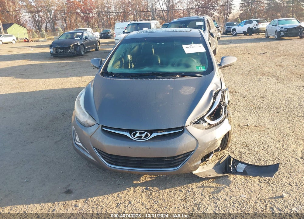 2014 HYUNDAI ELANTRA SE VIN: 5NPDH4AE5EH459577