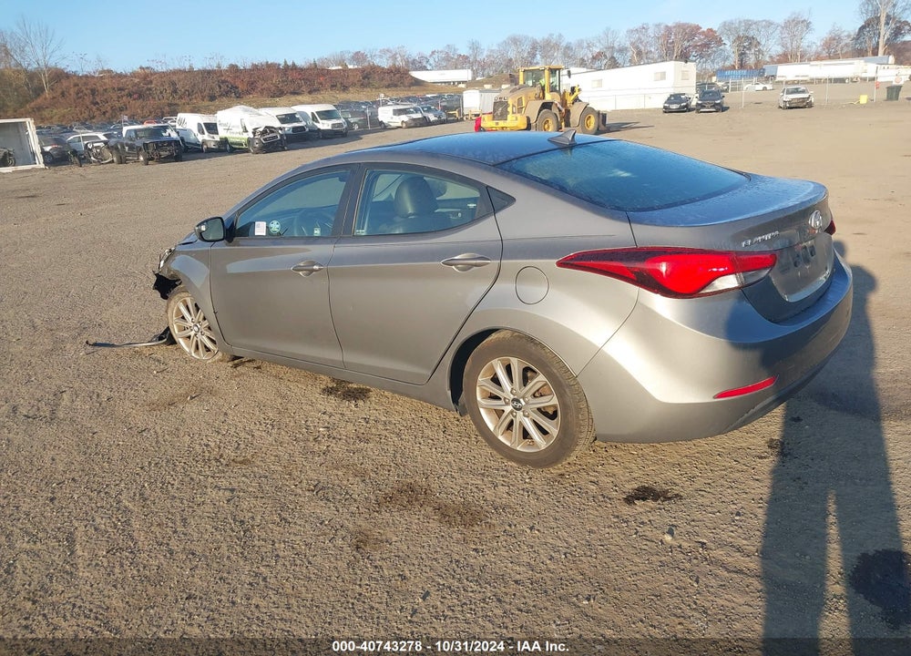 2014 HYUNDAI ELANTRA SE VIN: 5NPDH4AE5EH459577