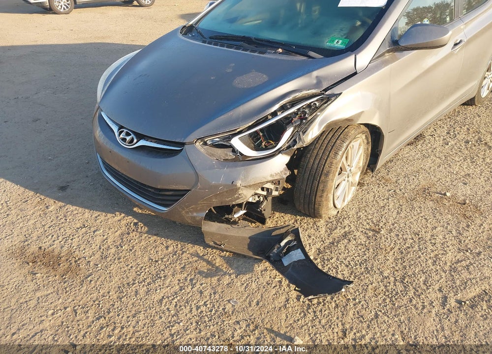 2014 HYUNDAI ELANTRA SE VIN: 5NPDH4AE5EH459577