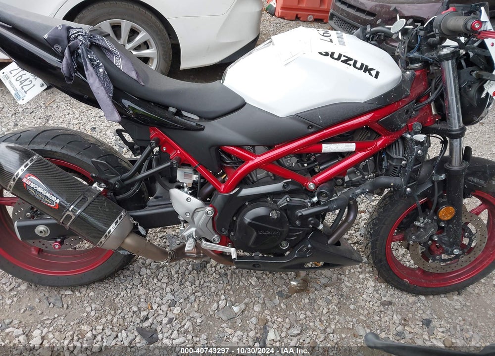 2021 SUZUKI SV650 A/X VIN: JS1VP55B1M7100236
