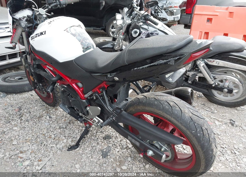 2021 SUZUKI SV650 A/X VIN: JS1VP55B1M7100236