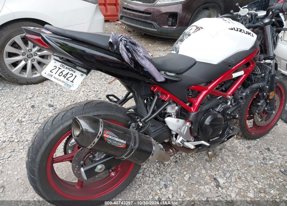 2021 SUZUKI SV650 A/X VIN: JS1VP55B1M7100236