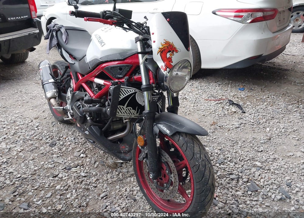 2021 SUZUKI SV650 A/X VIN: JS1VP55B1M7100236