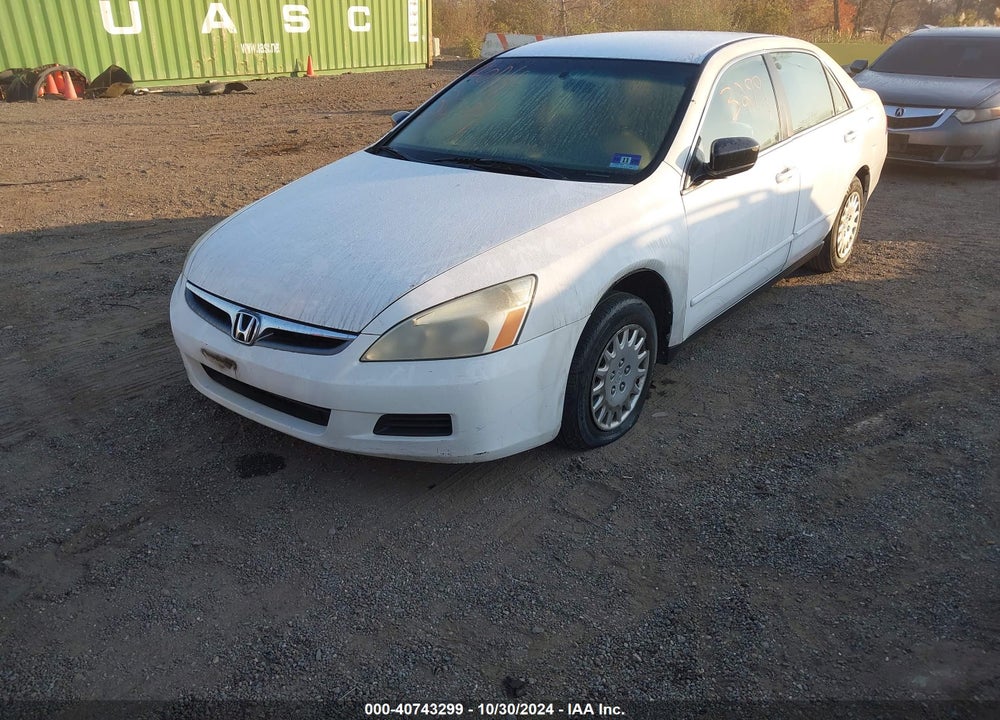 2007 HONDA ACCORD 2.4 VP VIN: 1HGCM56107A223613