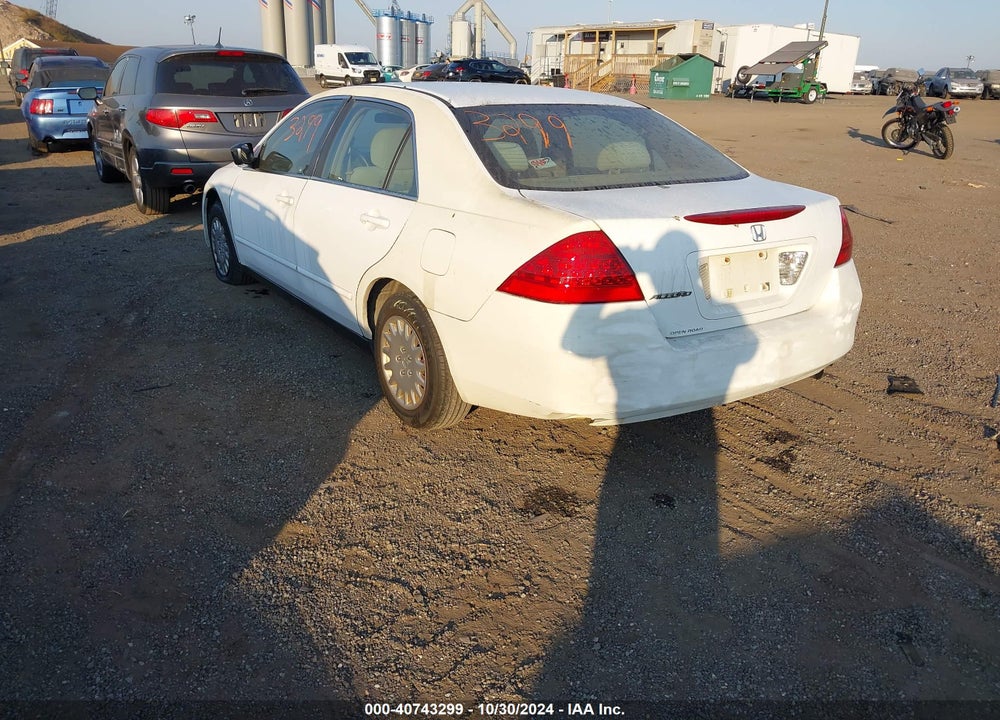 2007 HONDA ACCORD 2.4 VP VIN: 1HGCM56107A223613