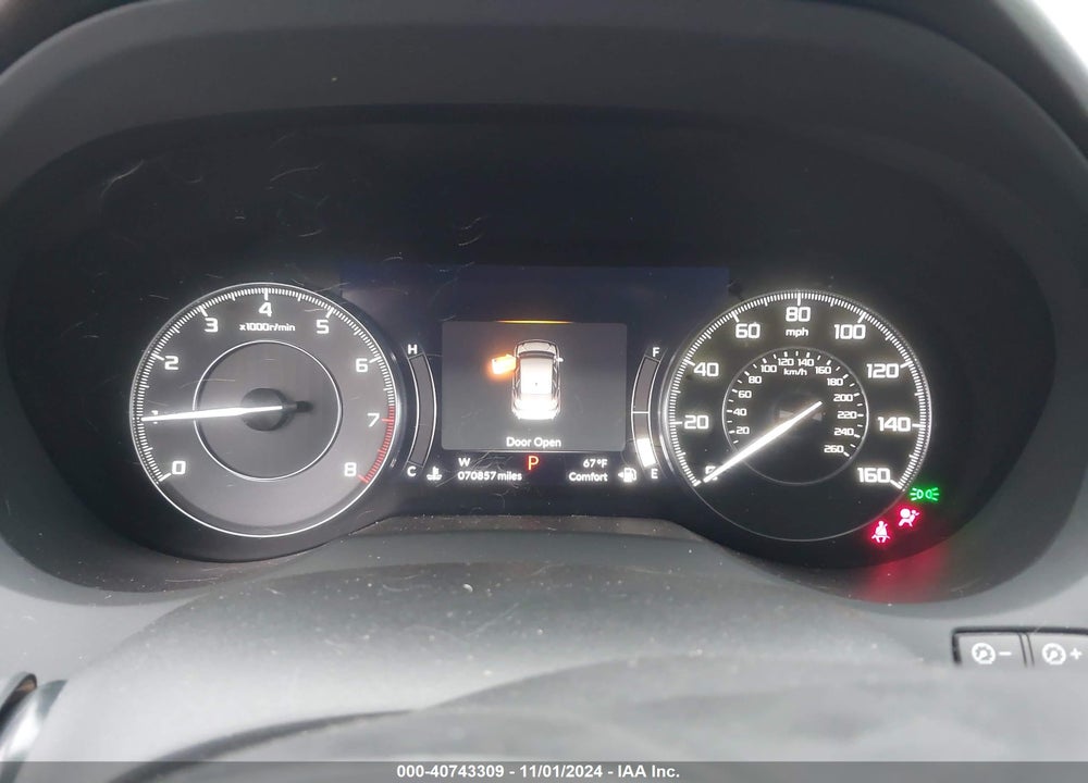 2020 ACURA RDX STANDARD VIN: 5J8TC2H37LL003822