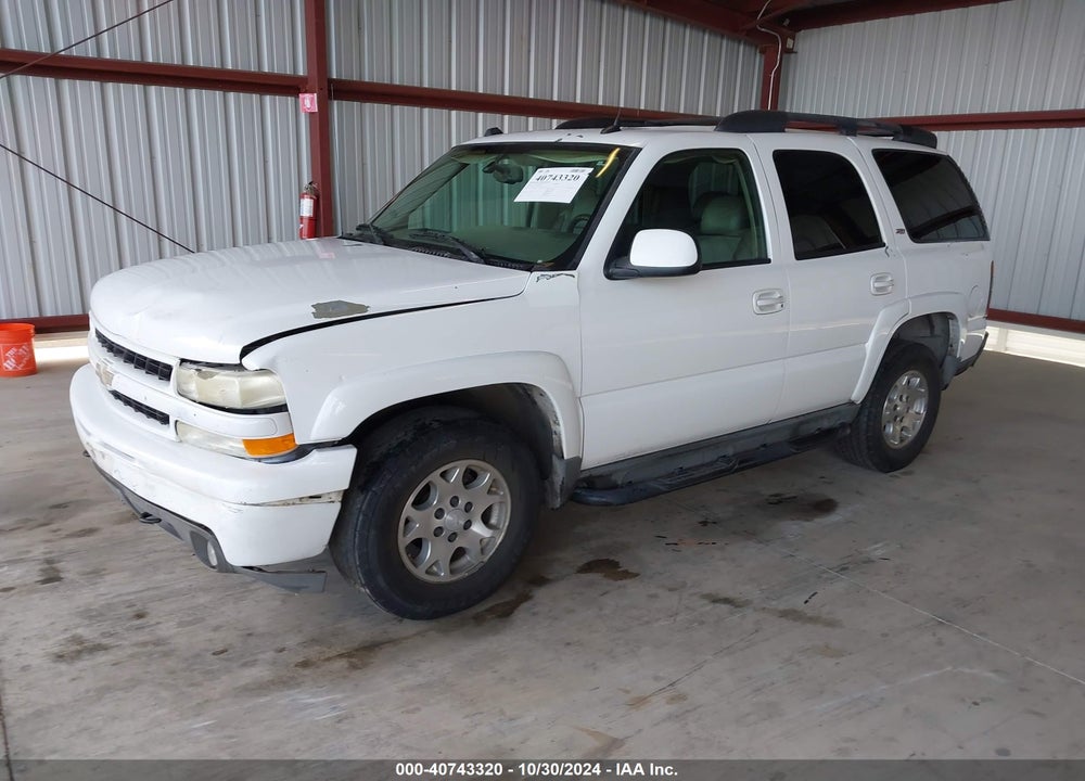 2005 CHEVROLET TAHOE Z71 VIN: 1GNEK13TX5R148677