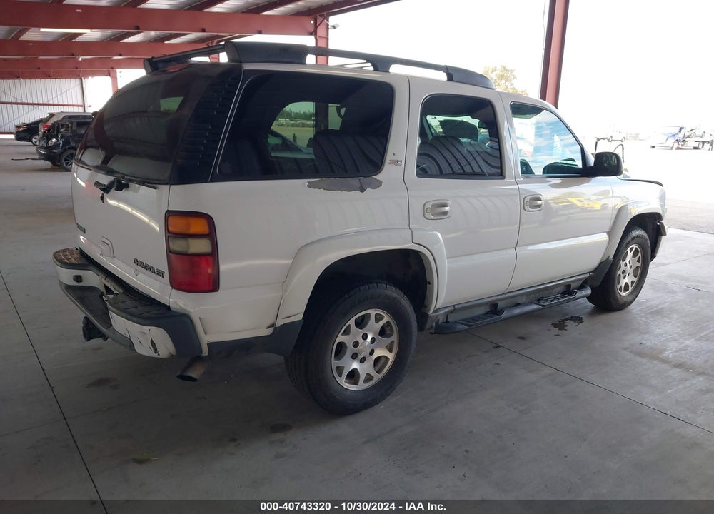 2005 CHEVROLET TAHOE Z71 VIN: 1GNEK13TX5R148677