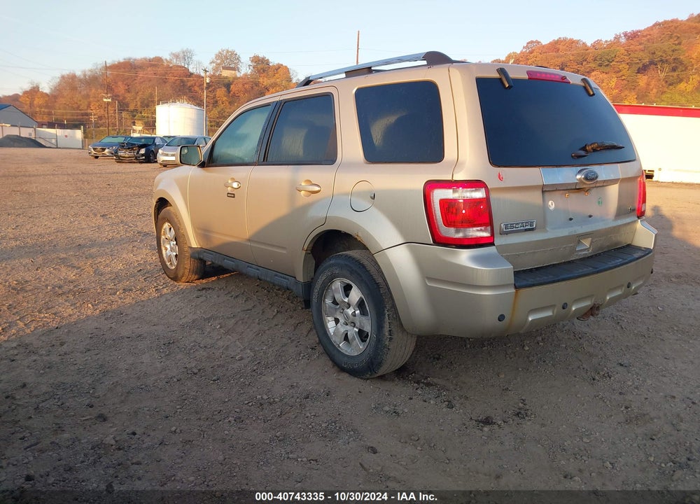 2012 FORD ESCAPE LIMITED VIN: 1FMCU9EG0CKC24806