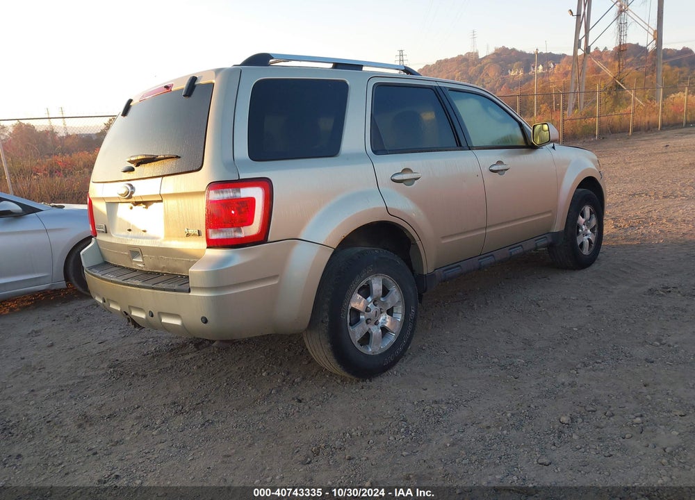 2012 FORD ESCAPE LIMITED VIN: 1FMCU9EG0CKC24806