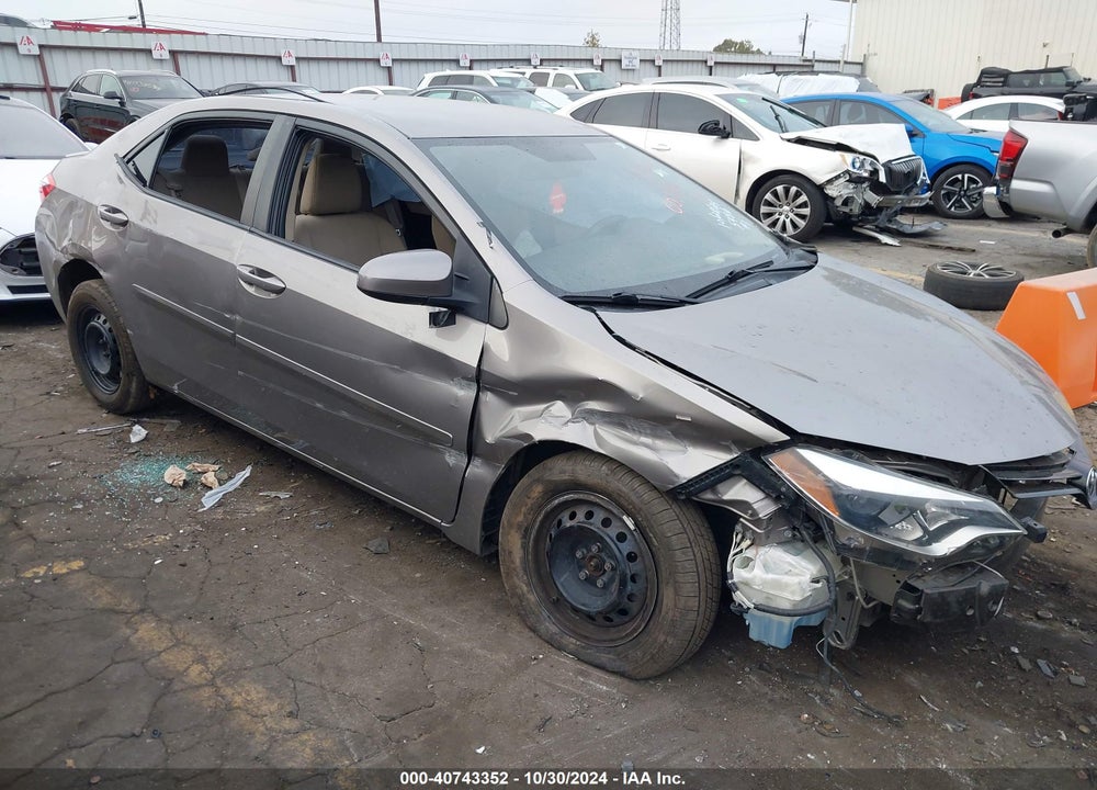 2014 TOYOTA COROLLA LE ECO VIN: 2T1BPRHE1EC005486