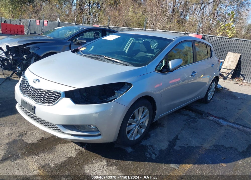 2015 KIA FORTE EX VIN: KNAFX5A82F5418589