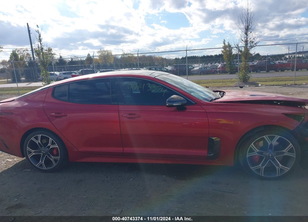 2018 KIA STINGER GT2 VIN: KNAE55LC6J6018864