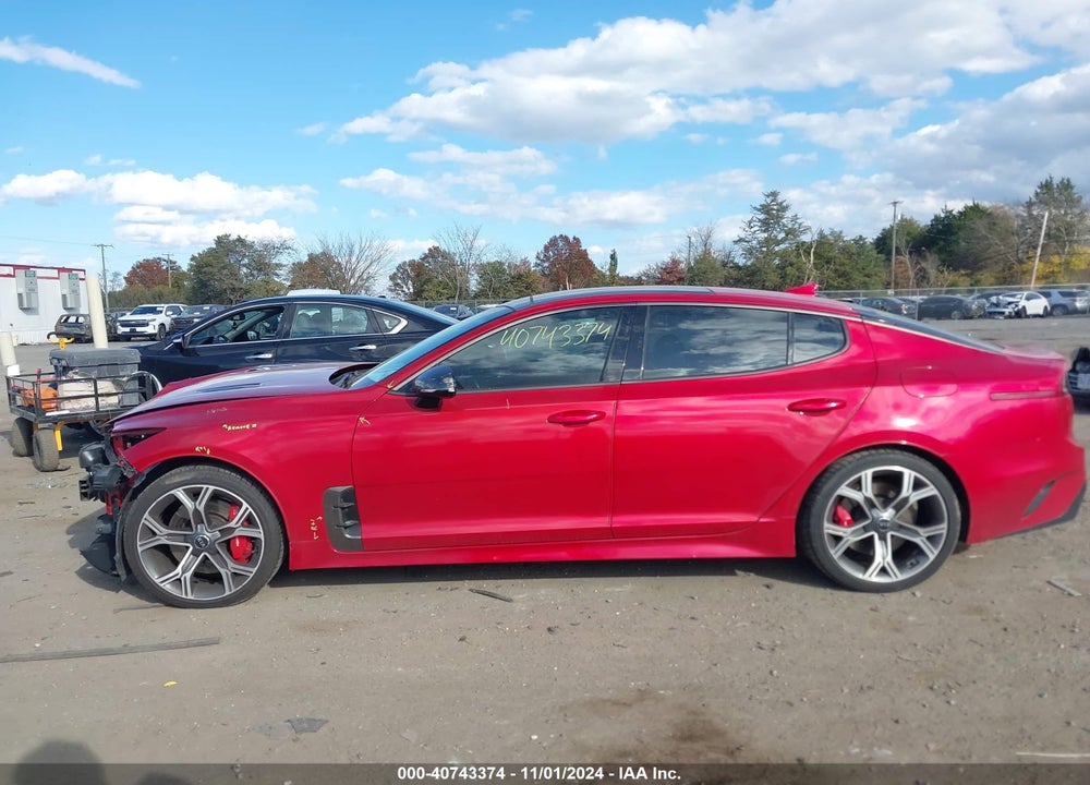 2018 KIA STINGER GT2 VIN: KNAE55LC6J6018864